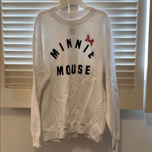 White minnie mouse jumper